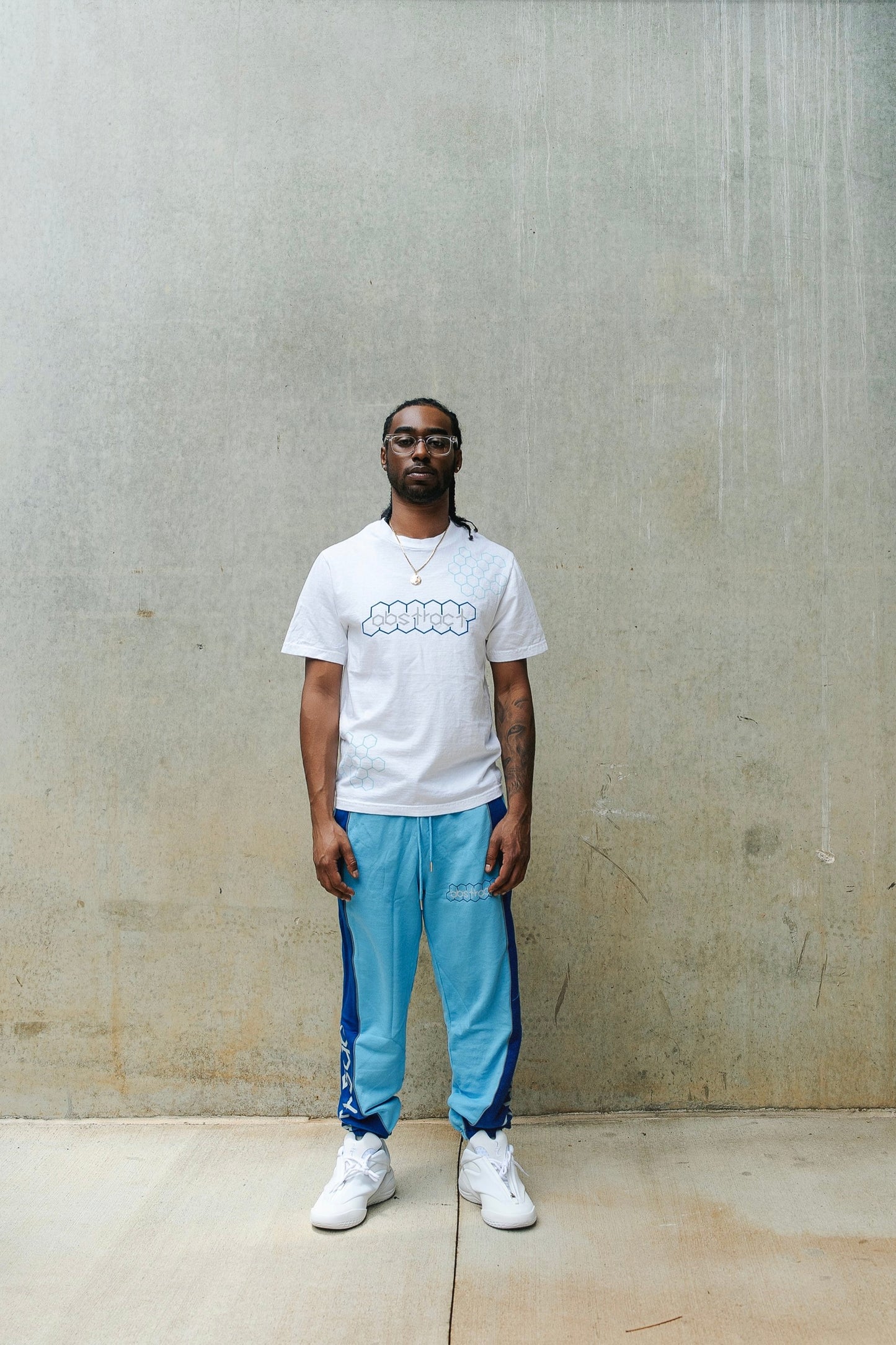 Honeycomb Tee (White)