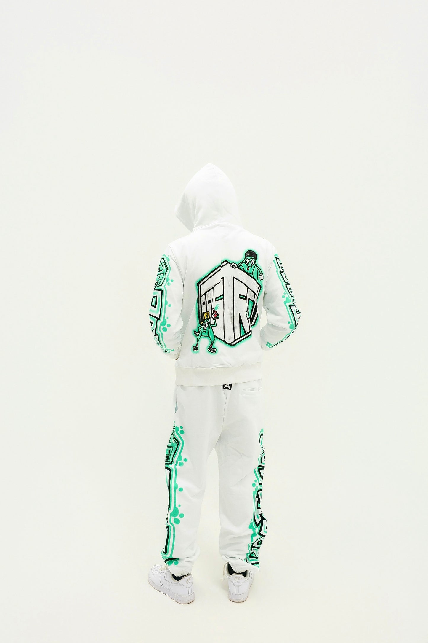 Money Talks Hoodie (White)