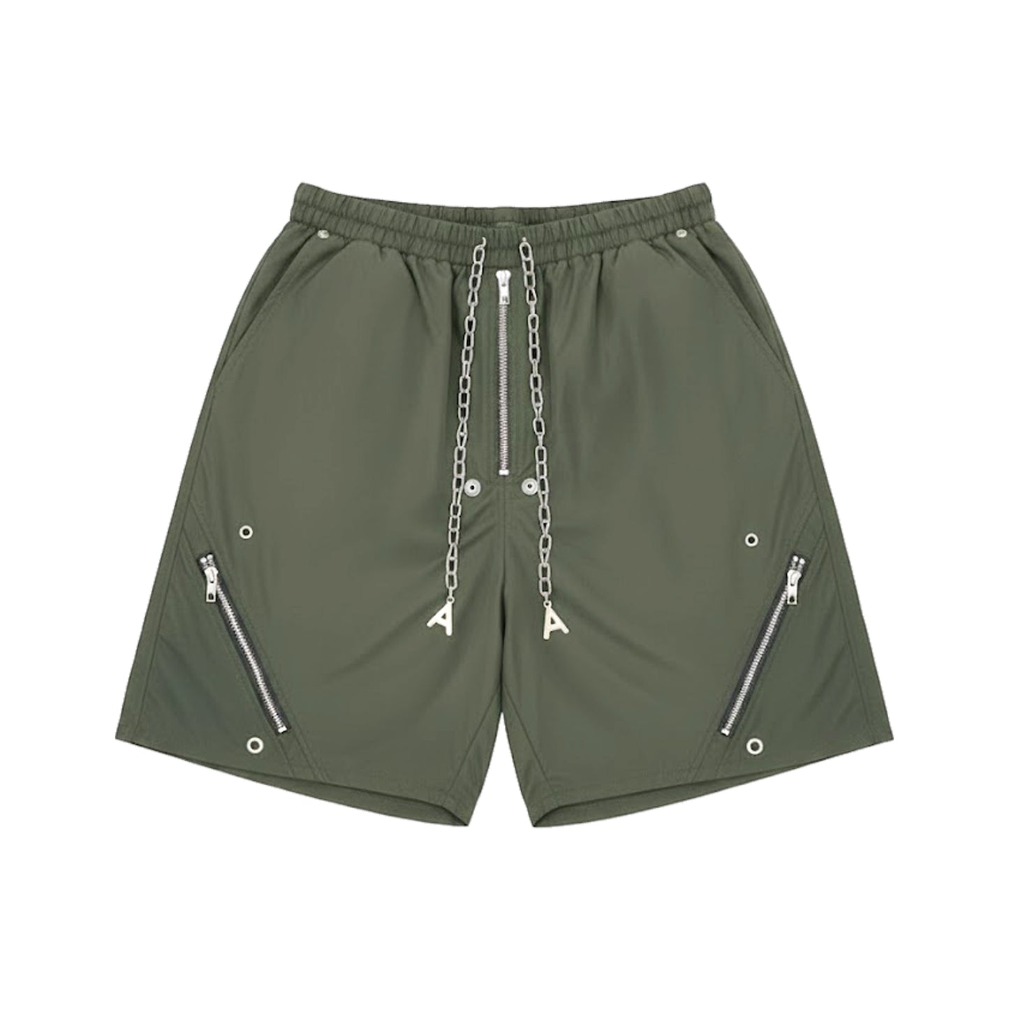 Chain Shorts (Olive)