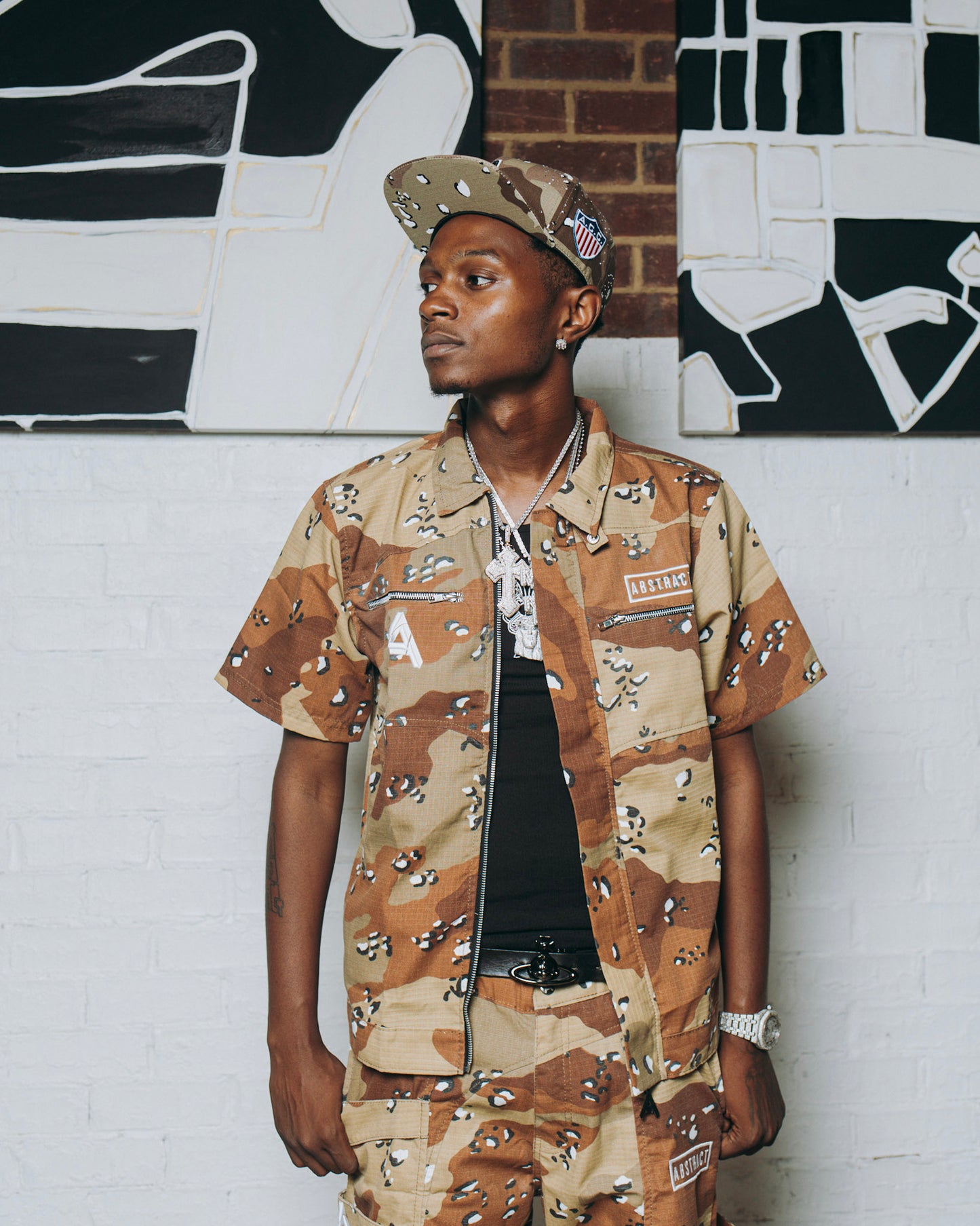 Desert Camo Technical Top