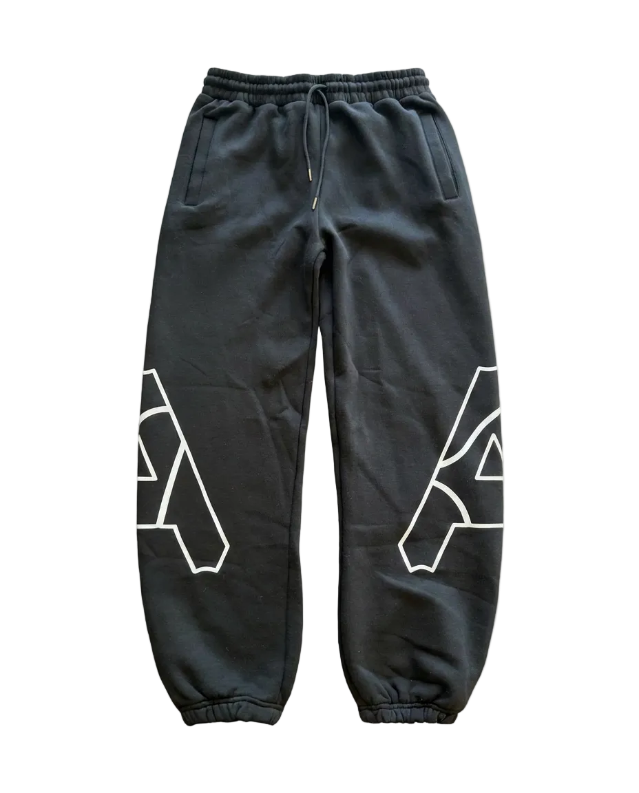 Stencil Sweatpants (Black)
