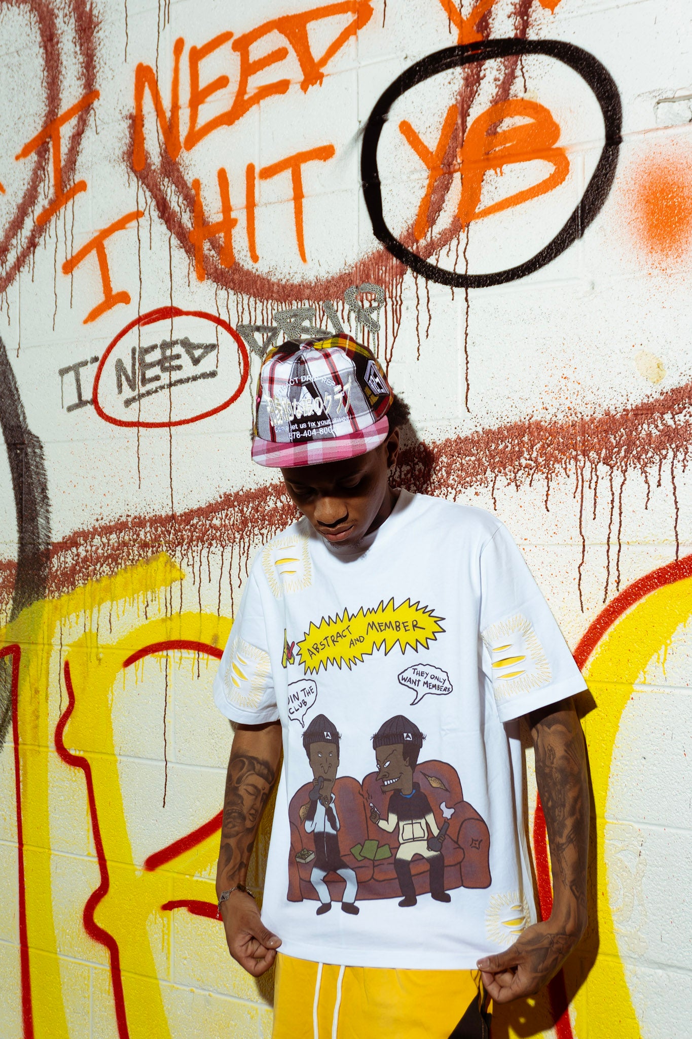 Abstract & Member Tee