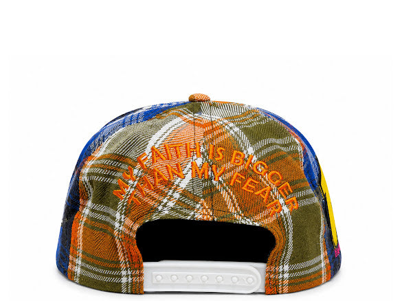 Repair Plaid Hat (Tan)