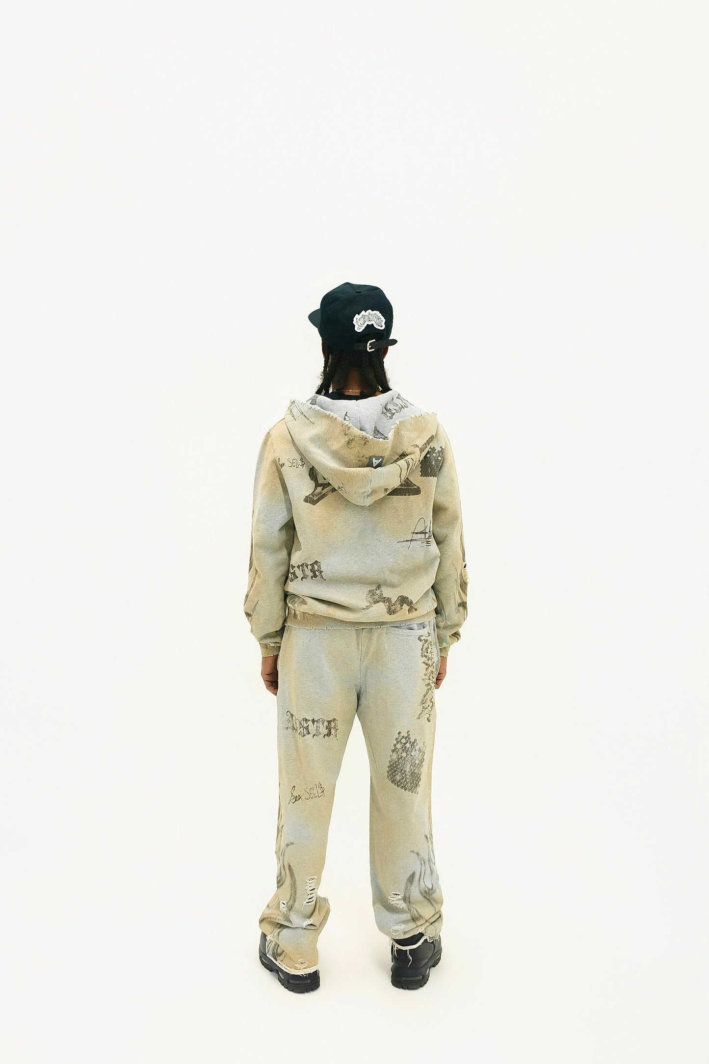 Tattoo Sweatpants (Gray)