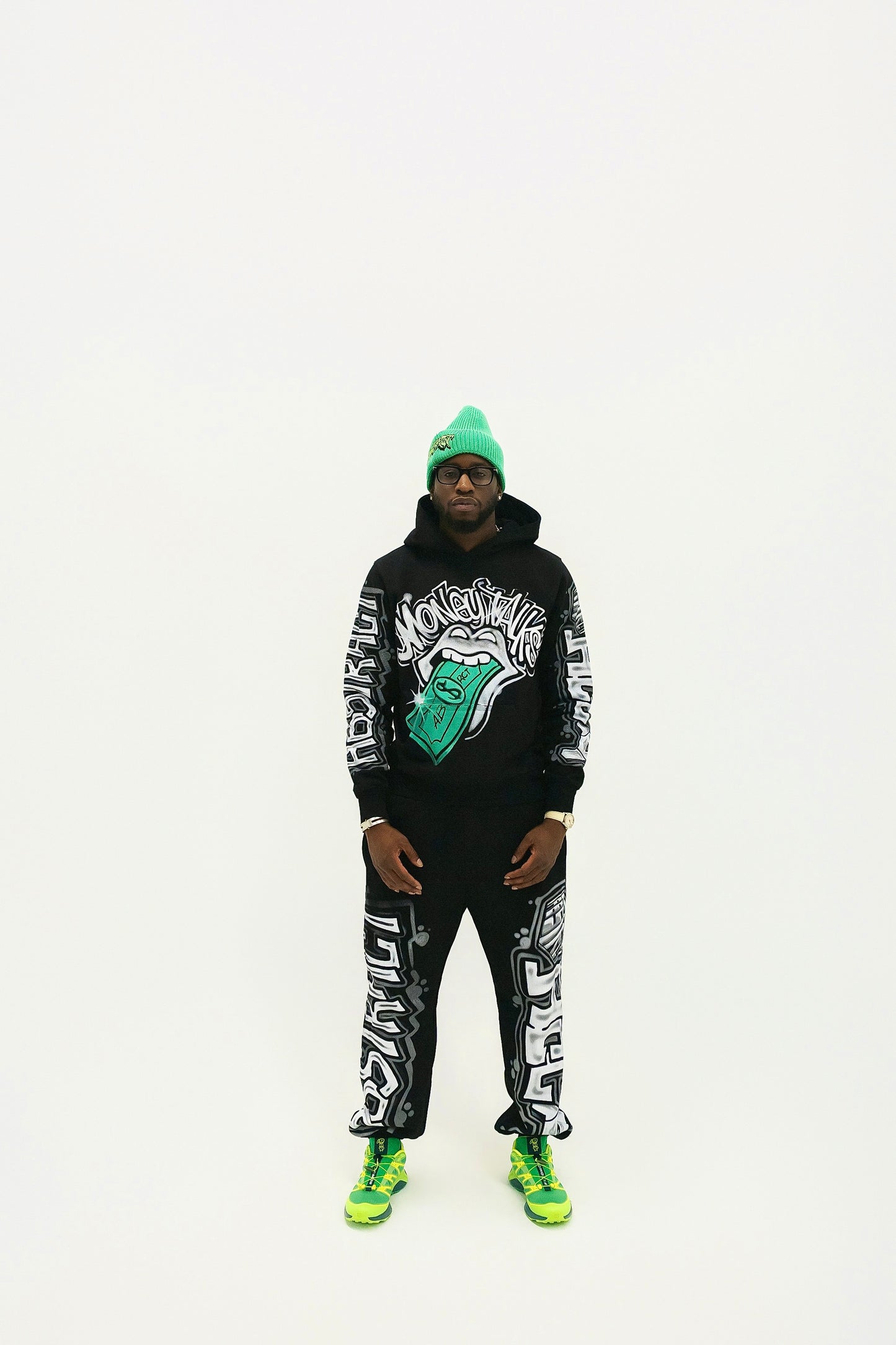 Money Talks Hoodie (Black)