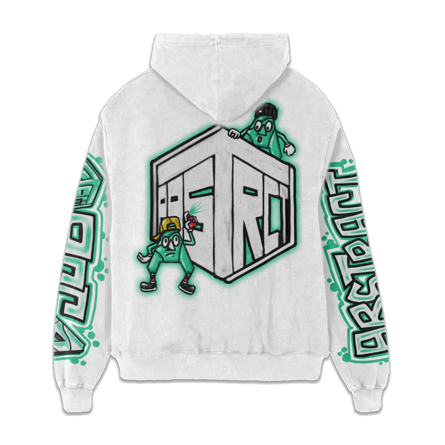 Money Talks Hoodie (White)