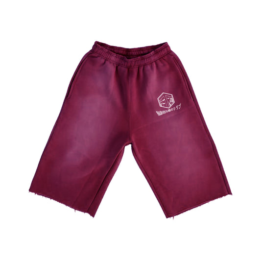 Japanese Hexagon Logo 3/4 Pants (Dark Rust)