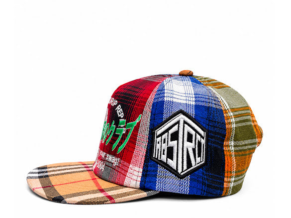 Repair Plaid Hat (Tan)