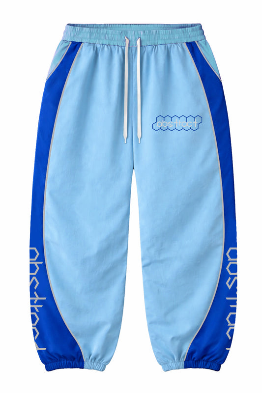 Honeycomb Sweatpants (Blue)