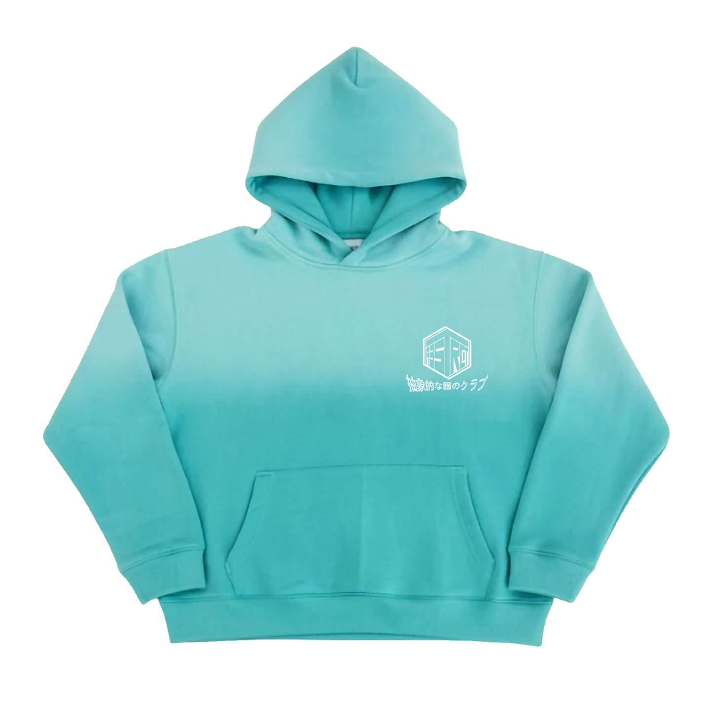 Japanese Hexagon Logo Hoodie (Ice Blue)