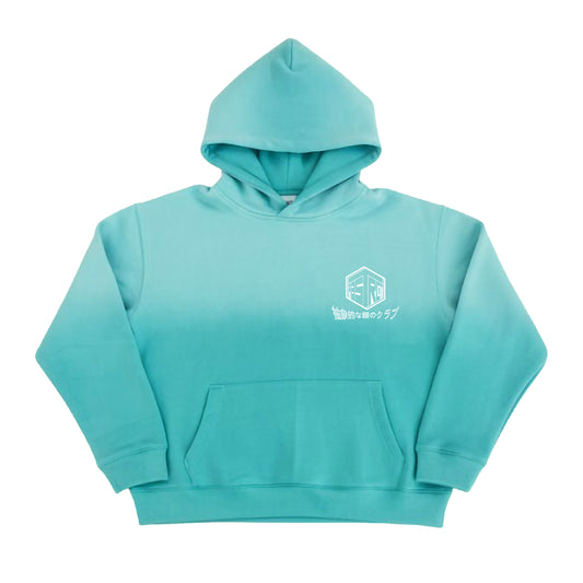 Japanese Hexagon Logo Hoodie (Ice Blue)