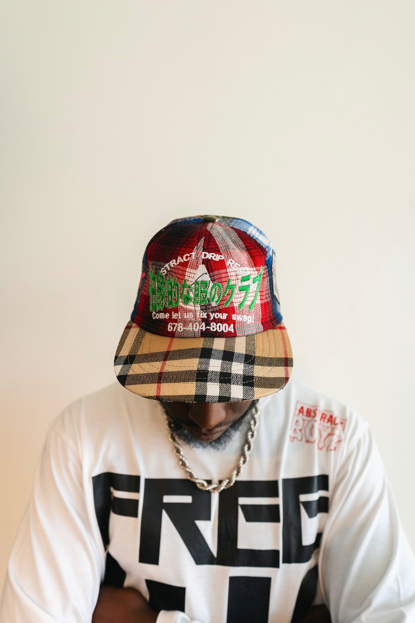 Repair Plaid Hat