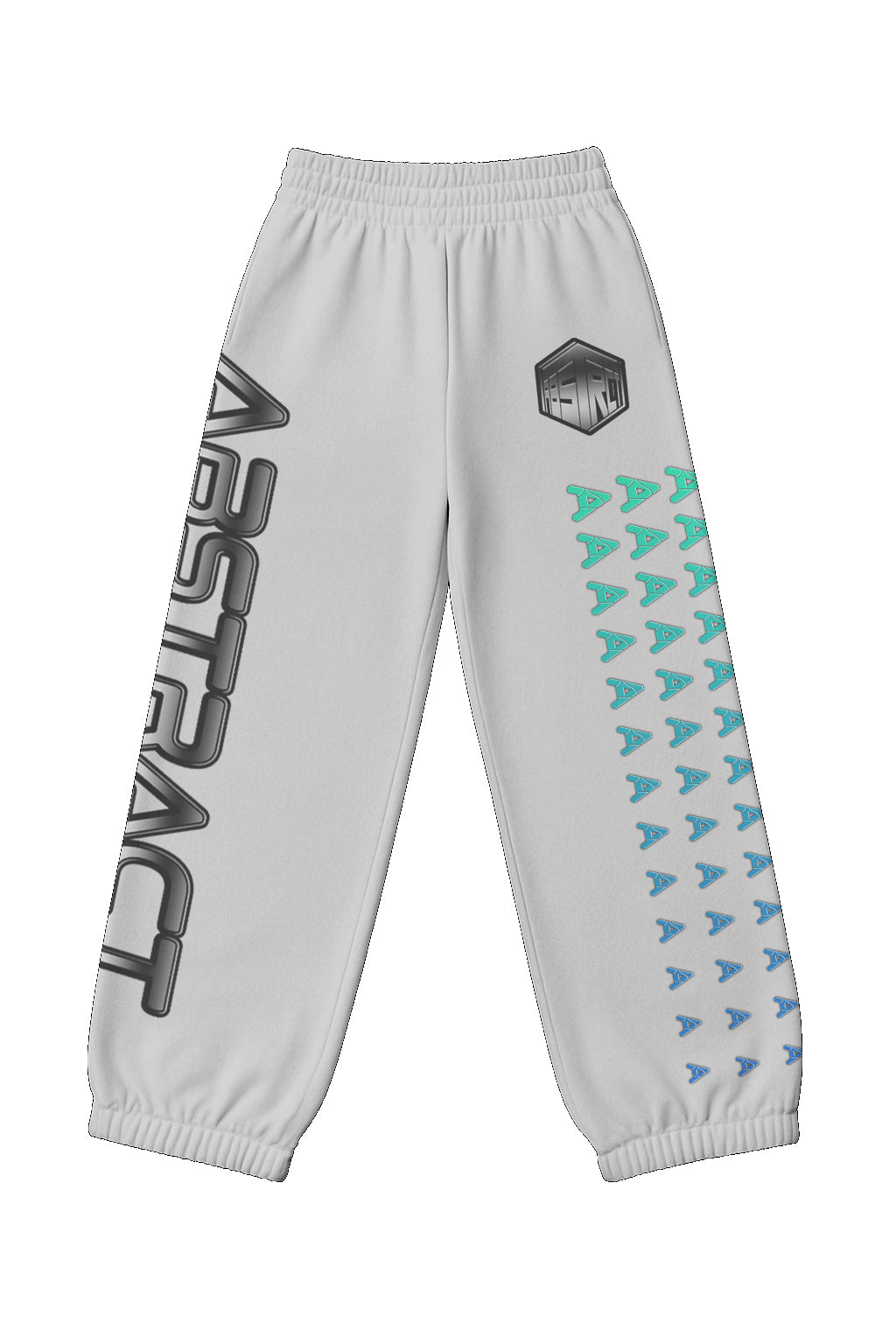 Gradient Sweatpants (White)
