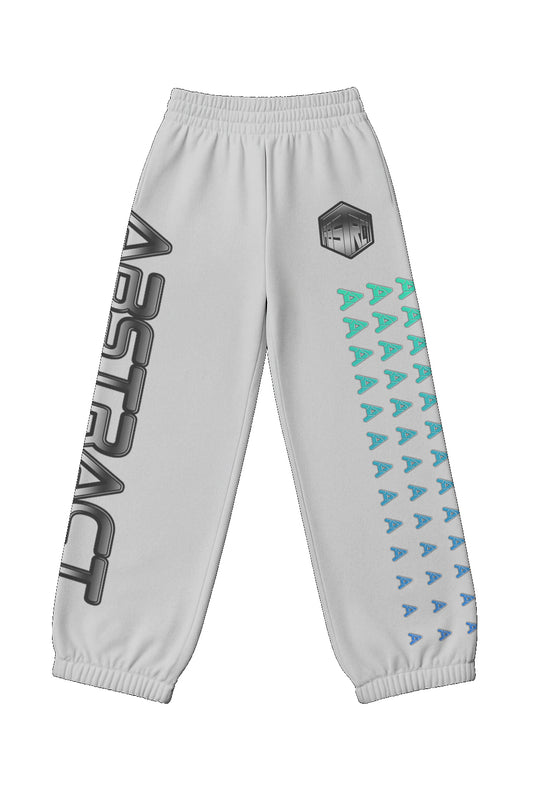 Gradient Sweatpants (White)