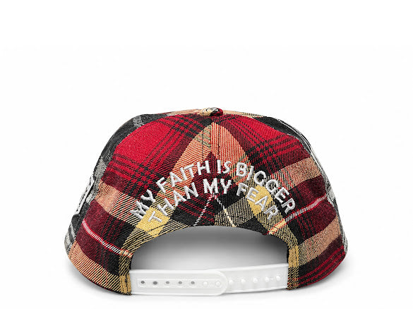 Repair Plaid Hat (Purple)