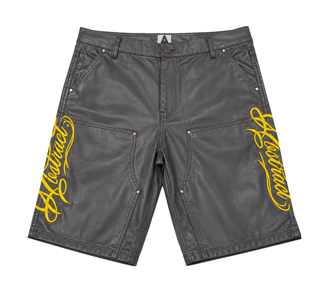 Script Wax Carpenter Shorts (Yellow)