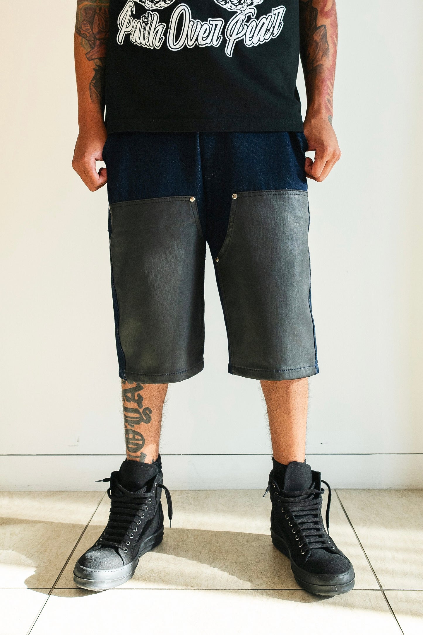 Denim Carpenter Shorts