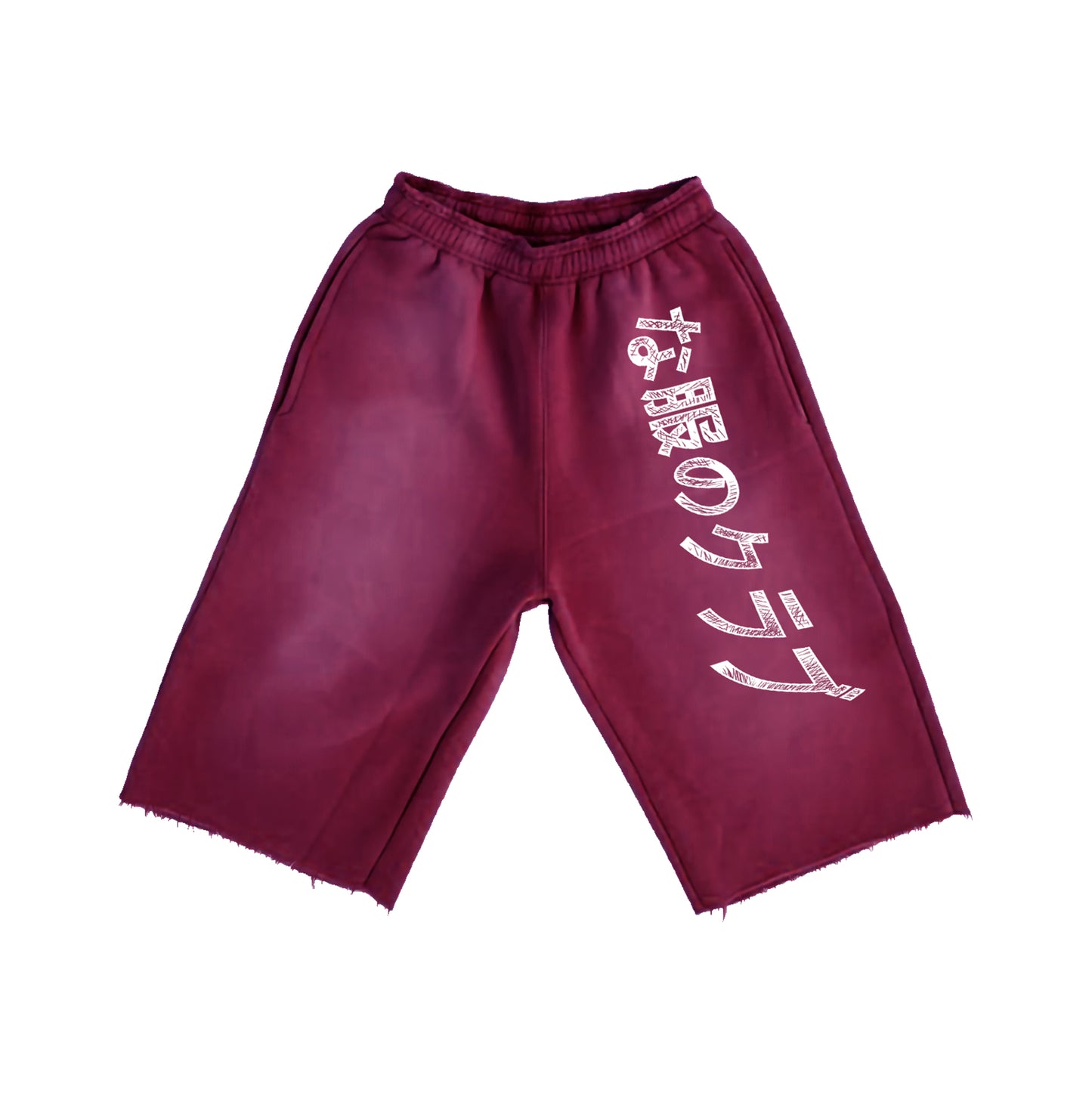 Japanese Hexagon Logo 3/4 Pants (Dark Rust)