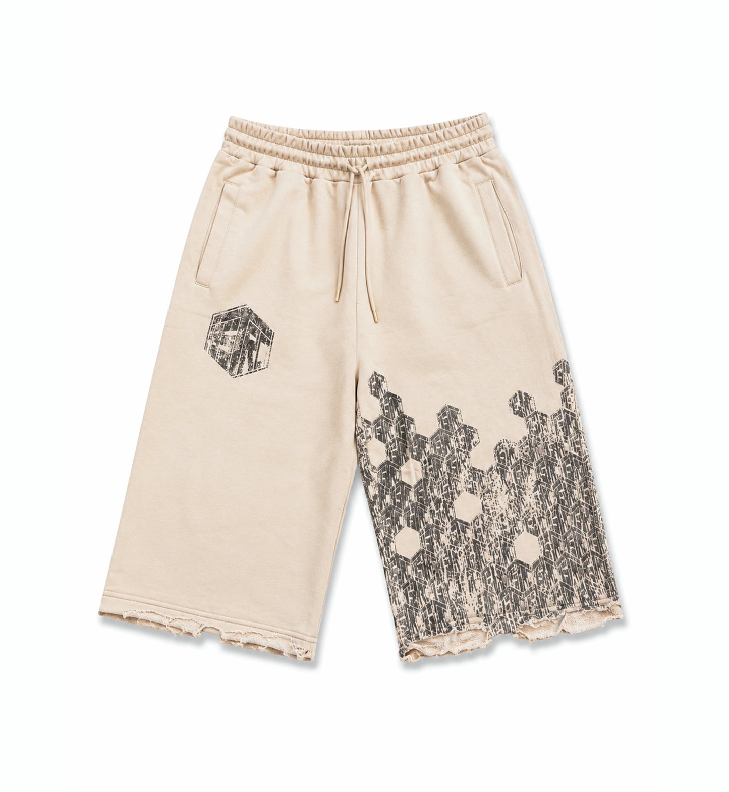 Scale 3/4 Sweatpants (Gray)