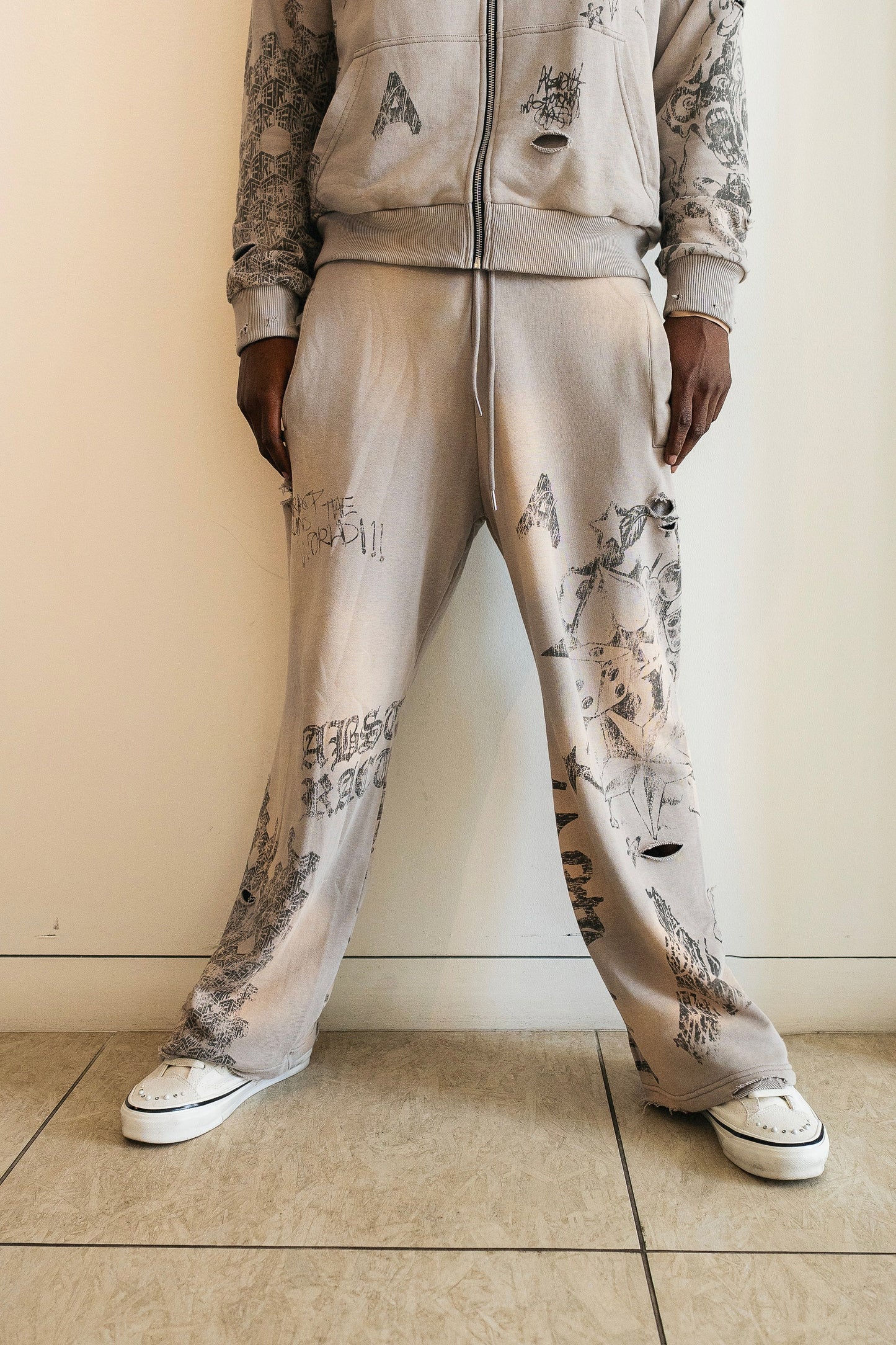 Spades Sweatpants (Gray)