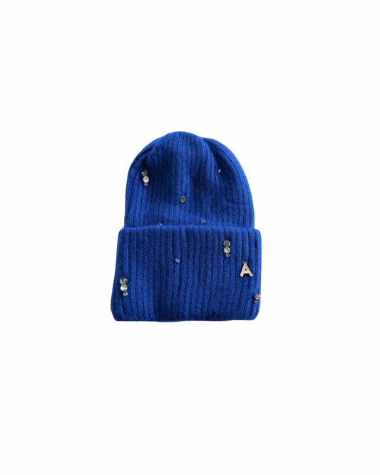 Jewel Beanie Blue
