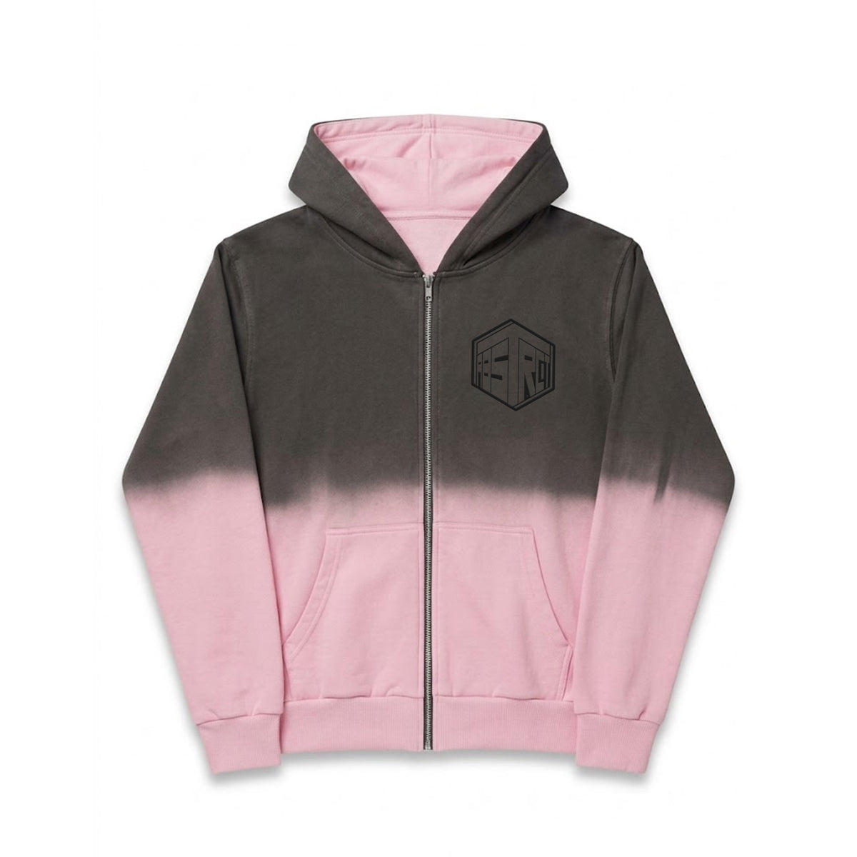 Ombre Hoodie (Pink)