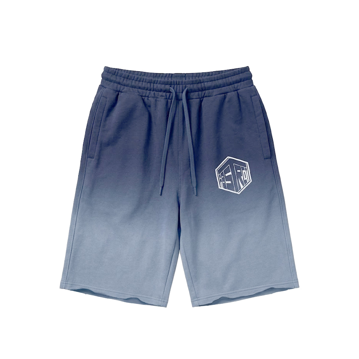 Ombre 3/4 Sweatpants (Navy)