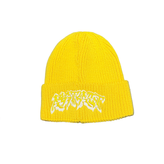 Graffiti Beanie (Yellow)