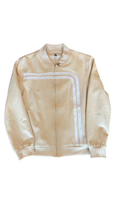Abstract Classic Cream Trackjacket