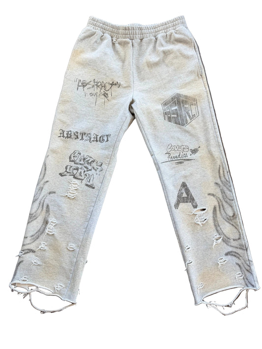 Tattoo Sweatpants (Gray)