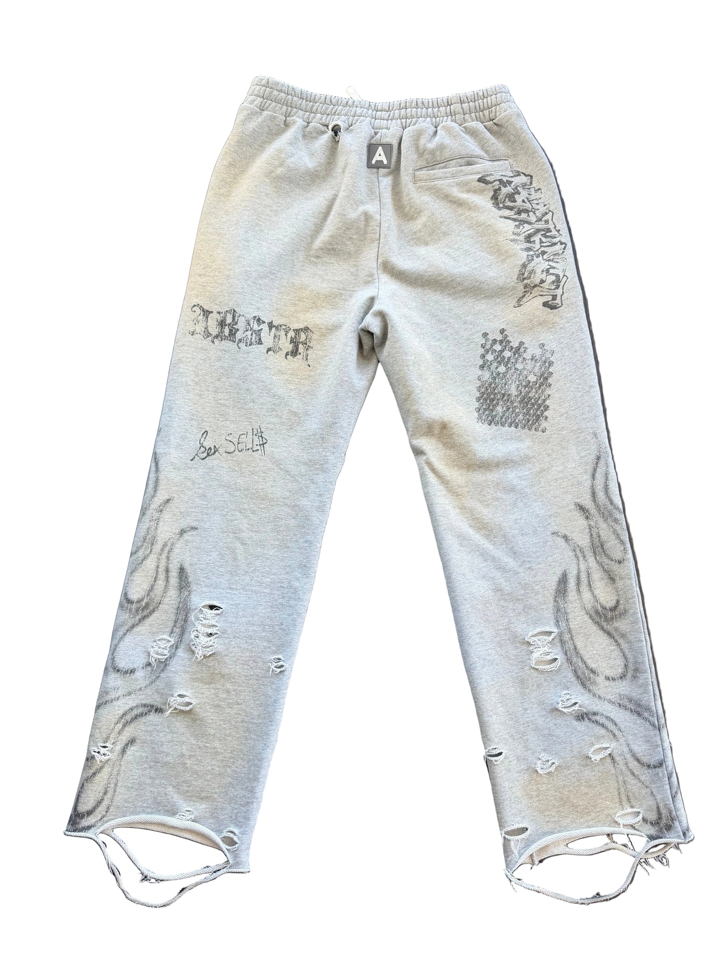 Tattoo Sweatpants (Gray)