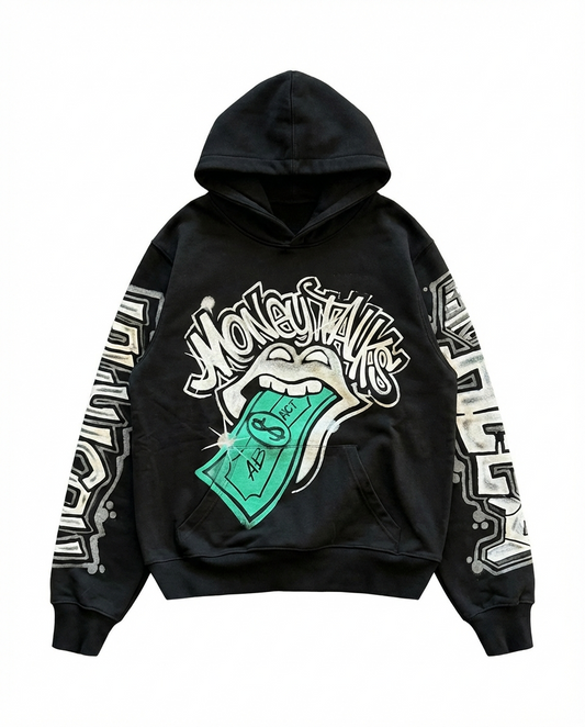 Money Talks Hoodie (Black)