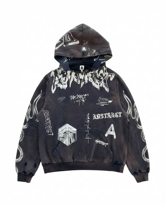 Tattoo Hoodie (Navy)