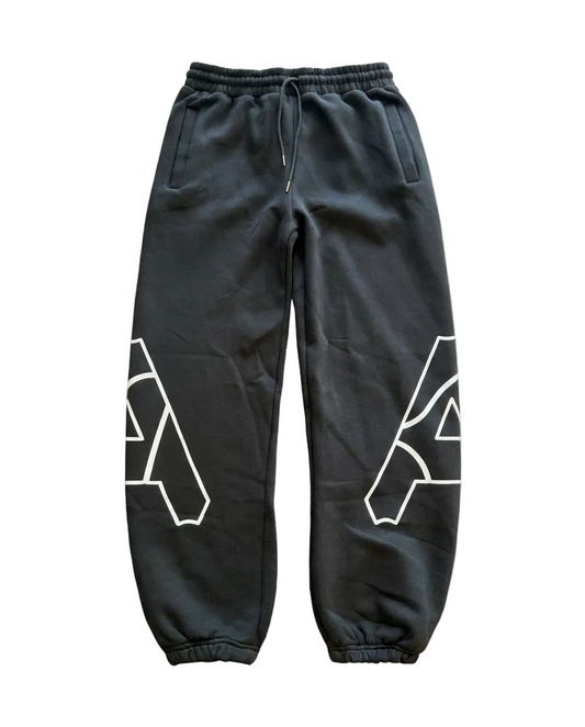Stencil Sweatpants (Black)